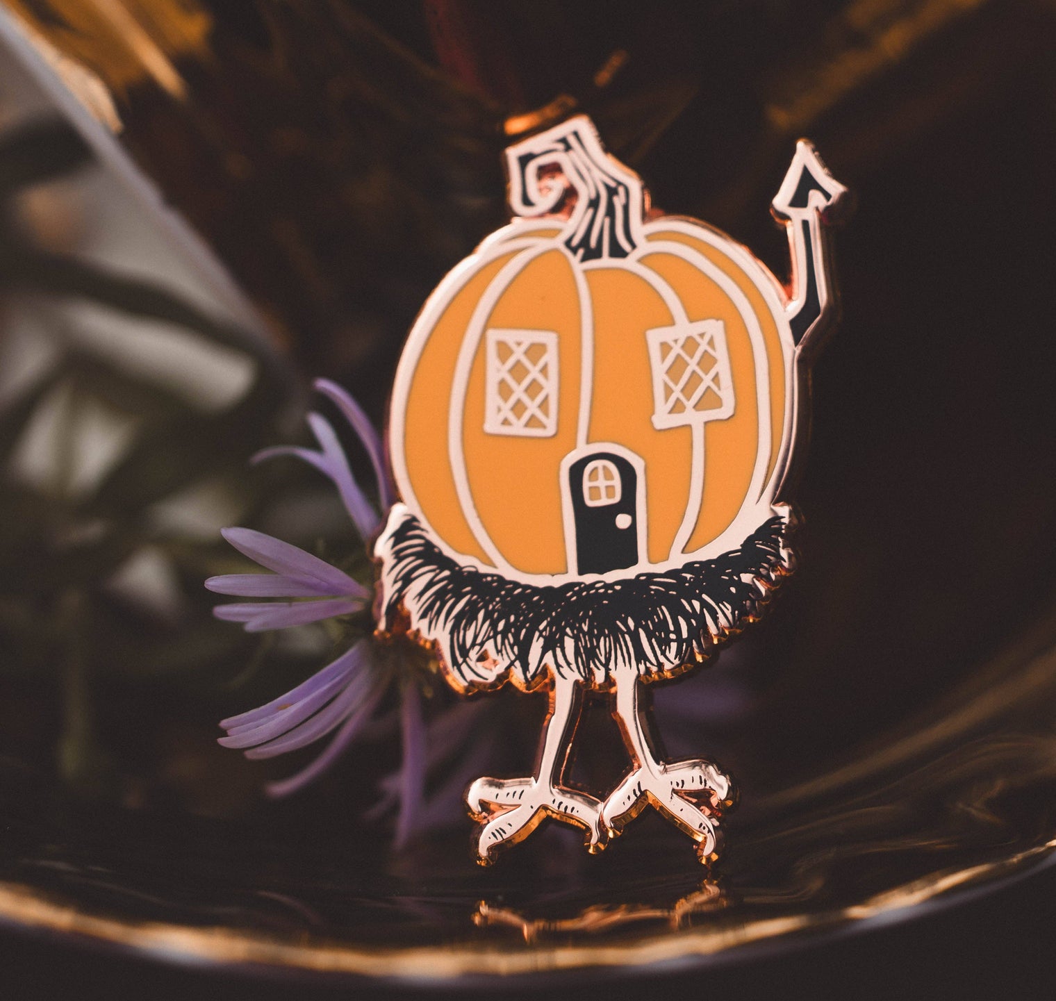 Baba Pumpkin - Enamel Pin