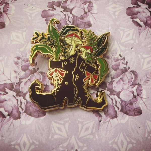 Green Witch Boots - Enamel Pin