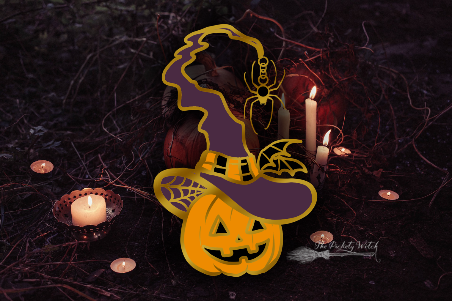 Witch's Jack-o-Lantern - Enamel Pin