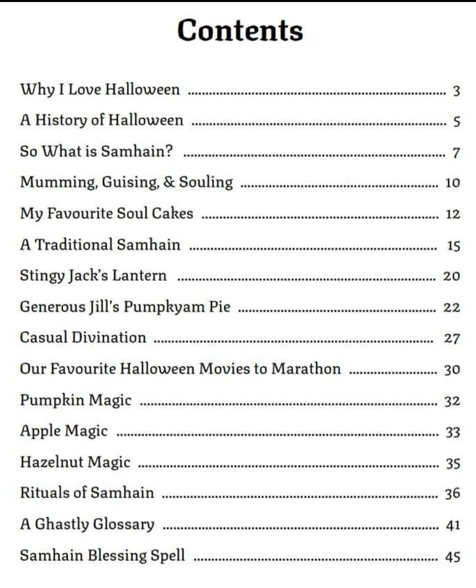 The Magical Guidebook to Halloween Zine