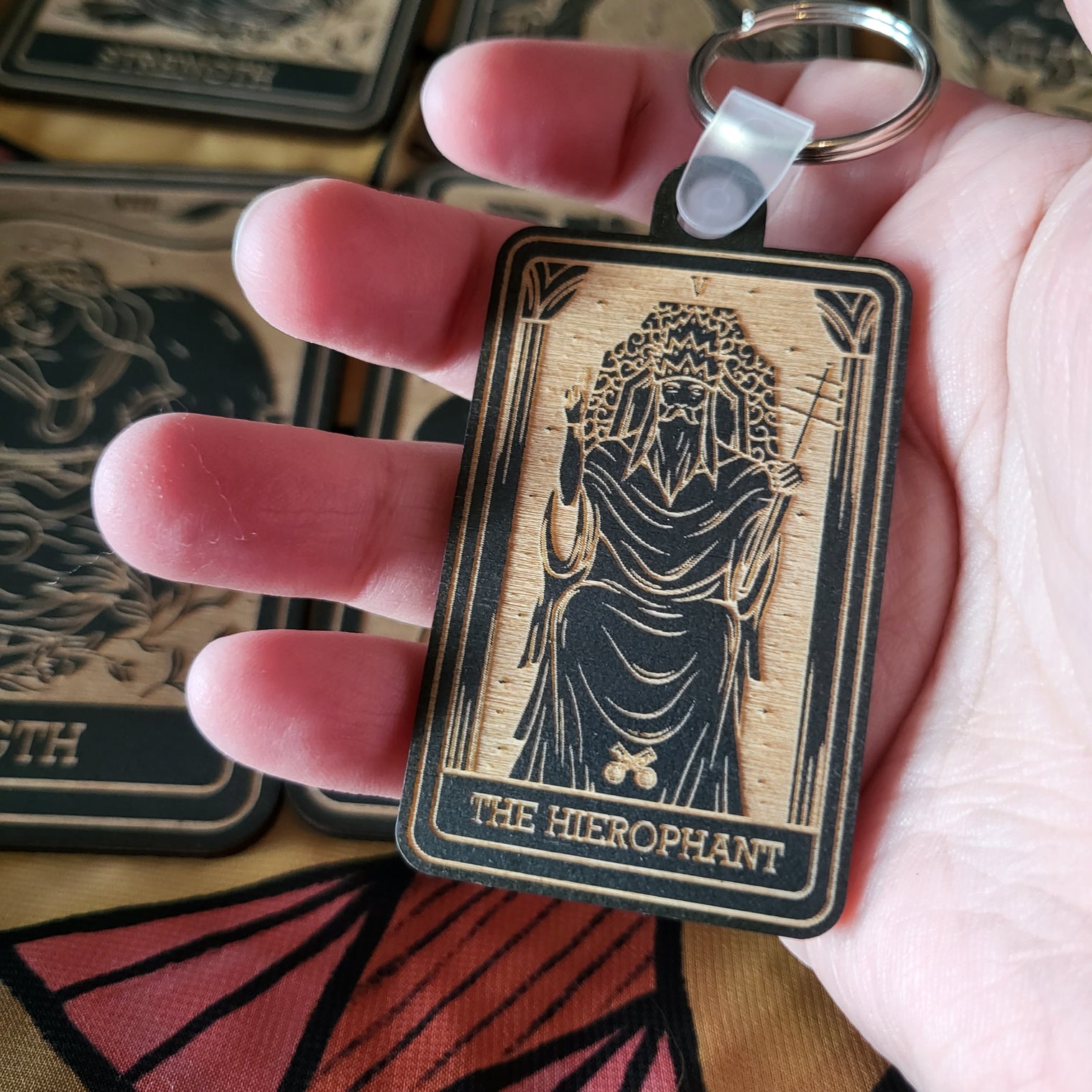 Tarot Card Keychains