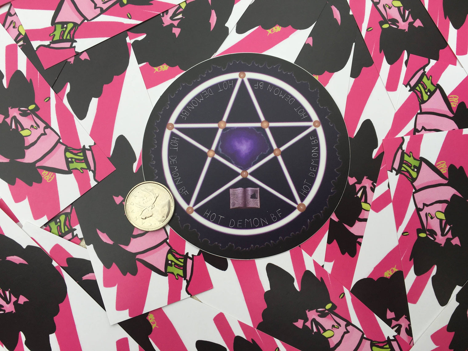 Demon BF Summoning Sticker