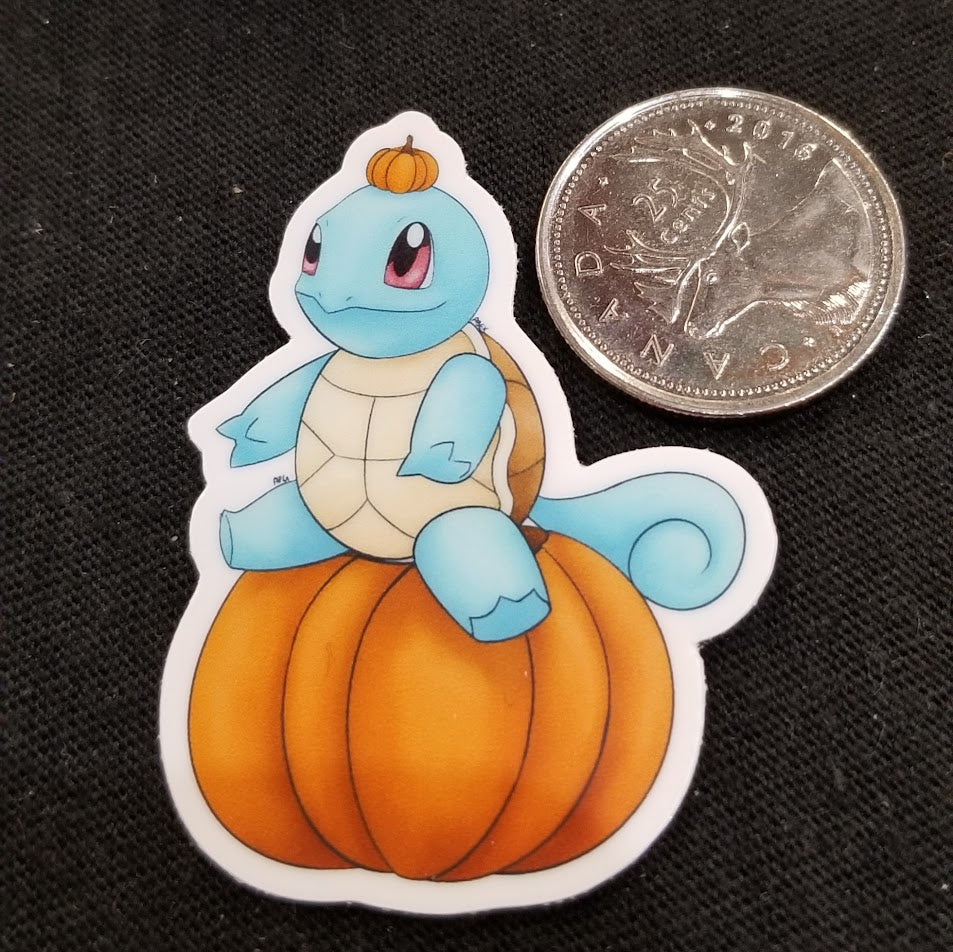 Pumpkin Squirtle Sticker