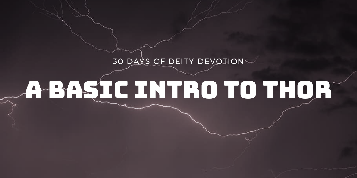 A basic introduction to Thor