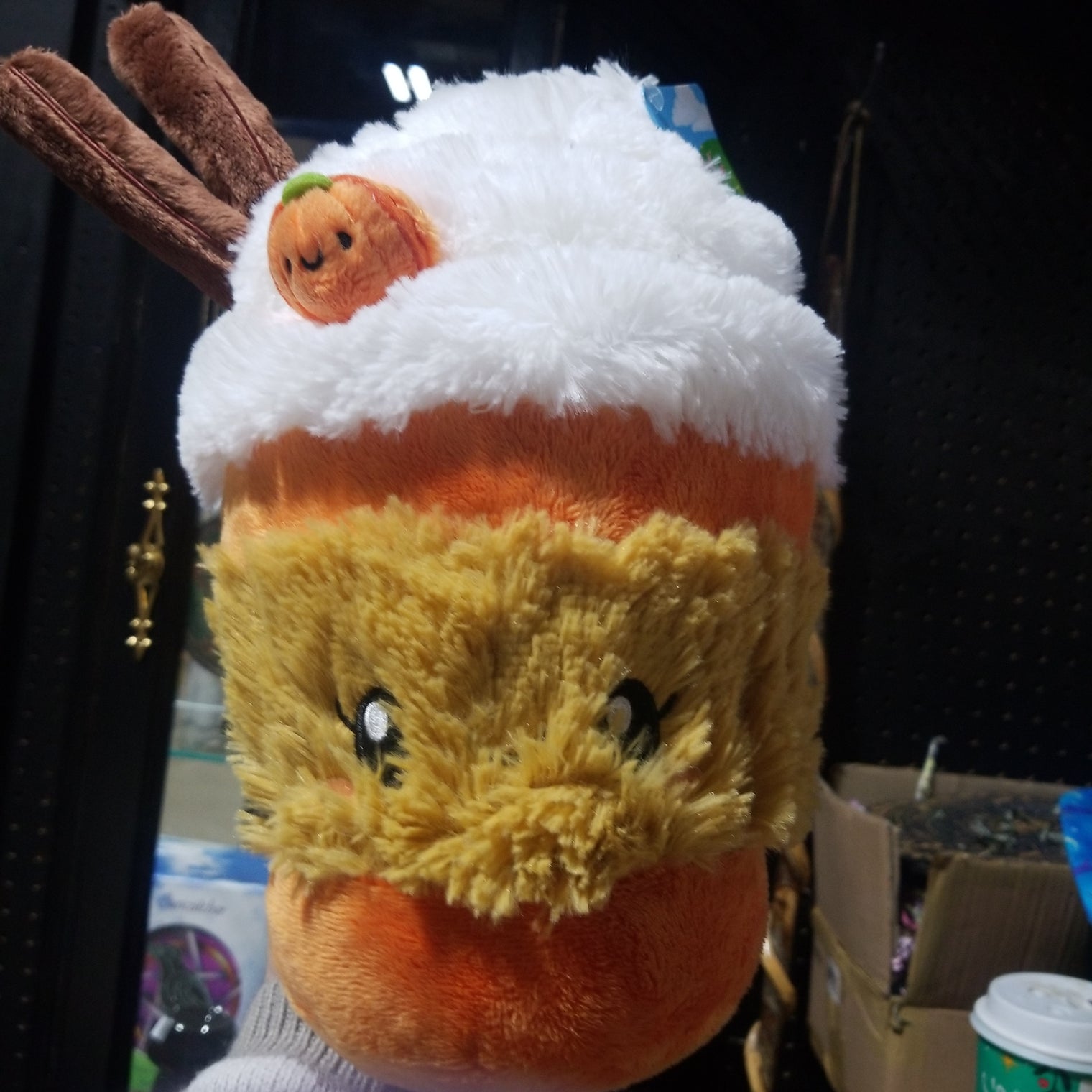 Plush Pumpkin Spice Latte