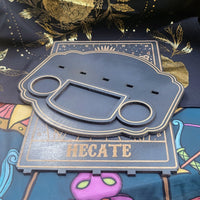 Wooden Hecate Travel Altar