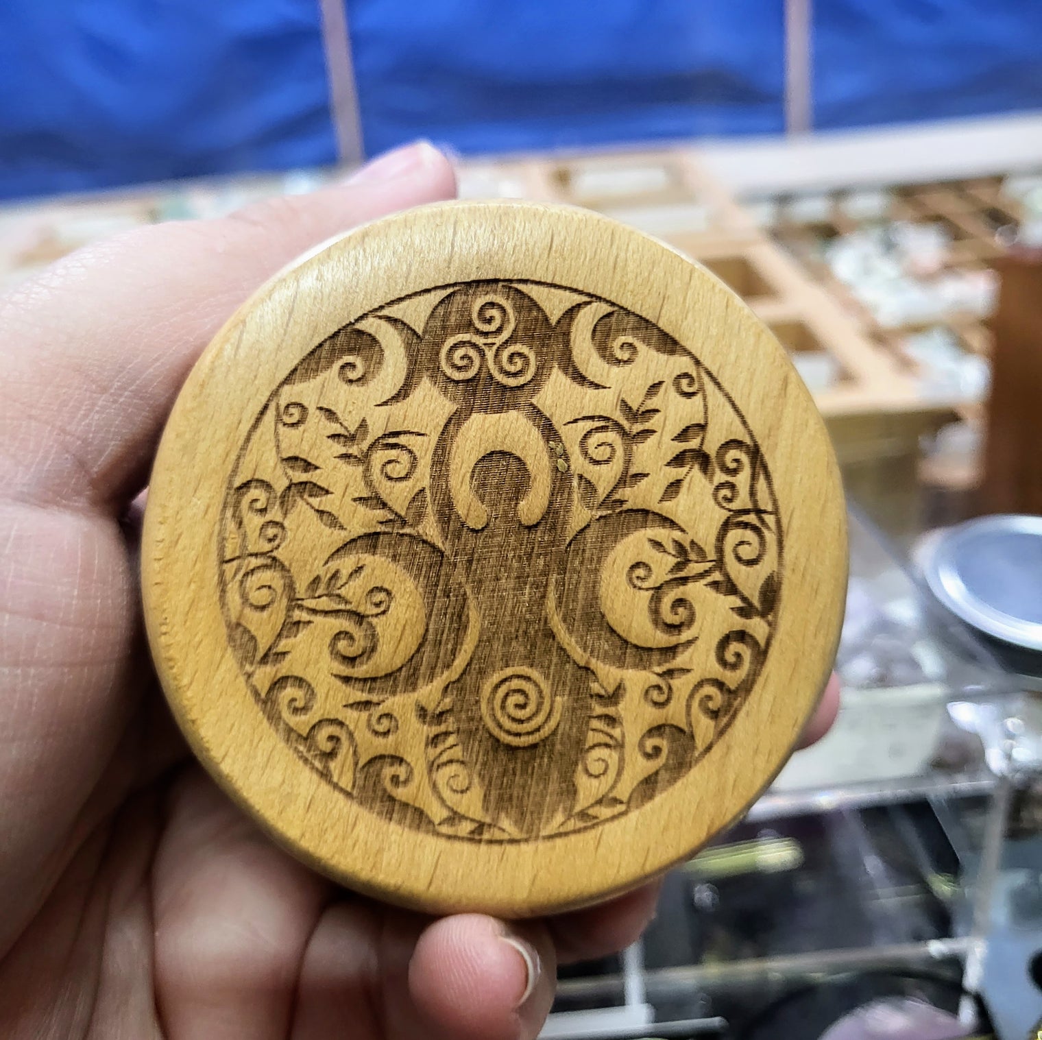 Wooden Herb Grinder