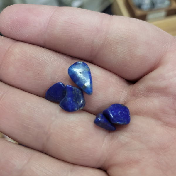 Tiny Lapis Lazuli tumbles