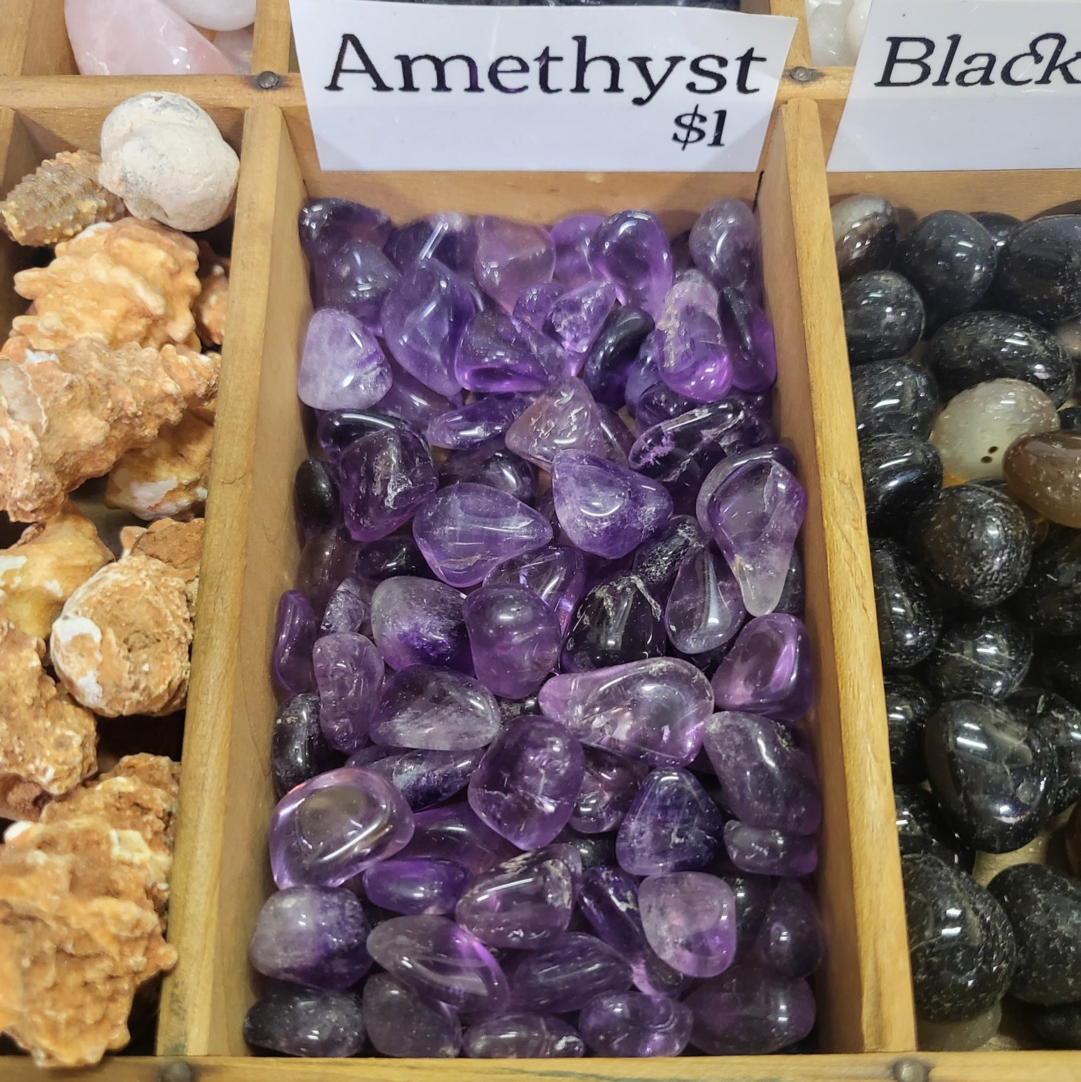 Amethyst Mini tumbles - E quality