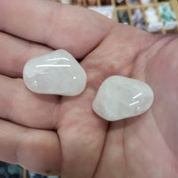 White Quartz tumbles