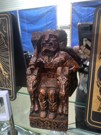 Seated Thor statue