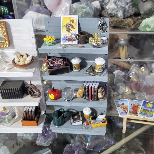 Miniature Witch Shelves