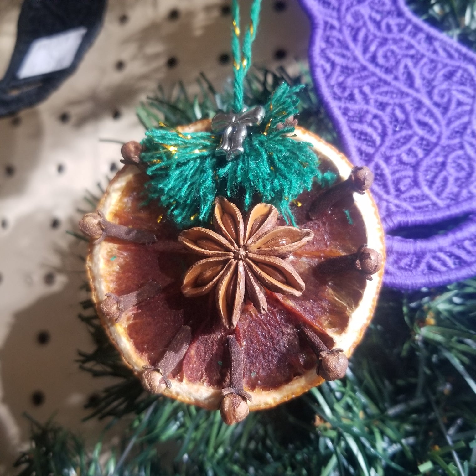 Botanical Yule Ornaments