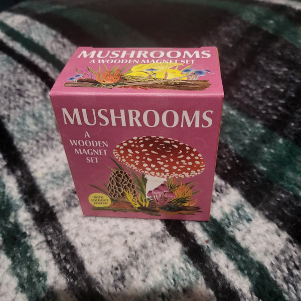 Mushrooms Magnet Set