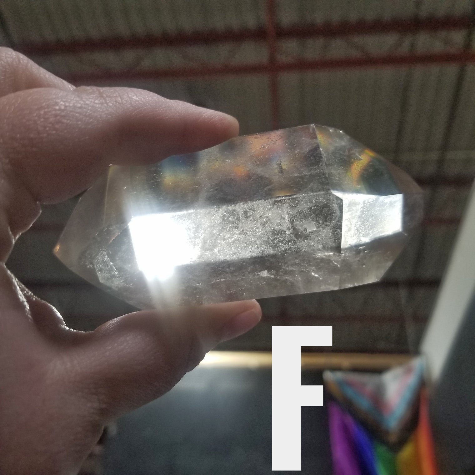 Unique Smoky Quartz double-terminated points