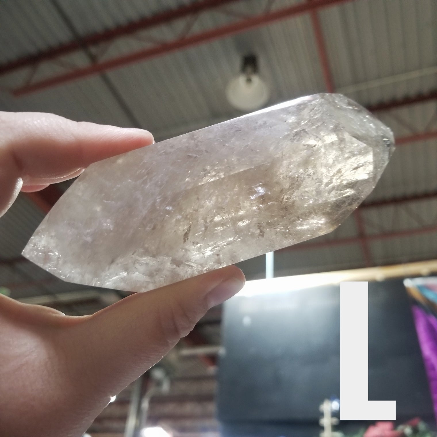 Unique Smoky Quartz double-terminated points