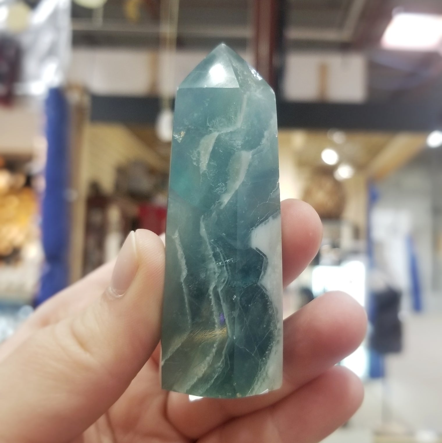 Fluorite towers