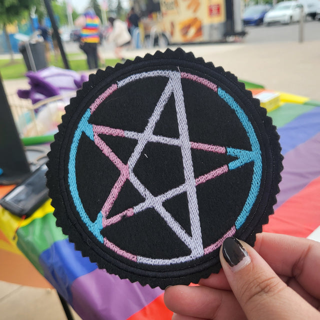 Pride Pentacle Patches