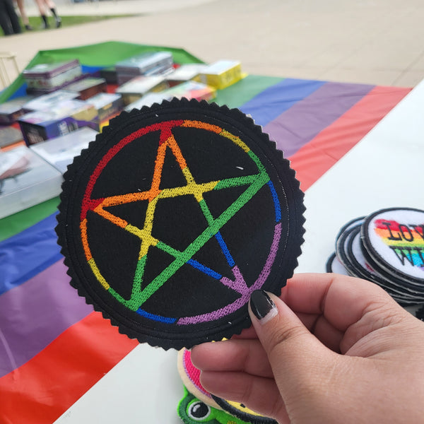 Pride Pentacle Patches