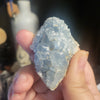 Celestite partial geode pieces