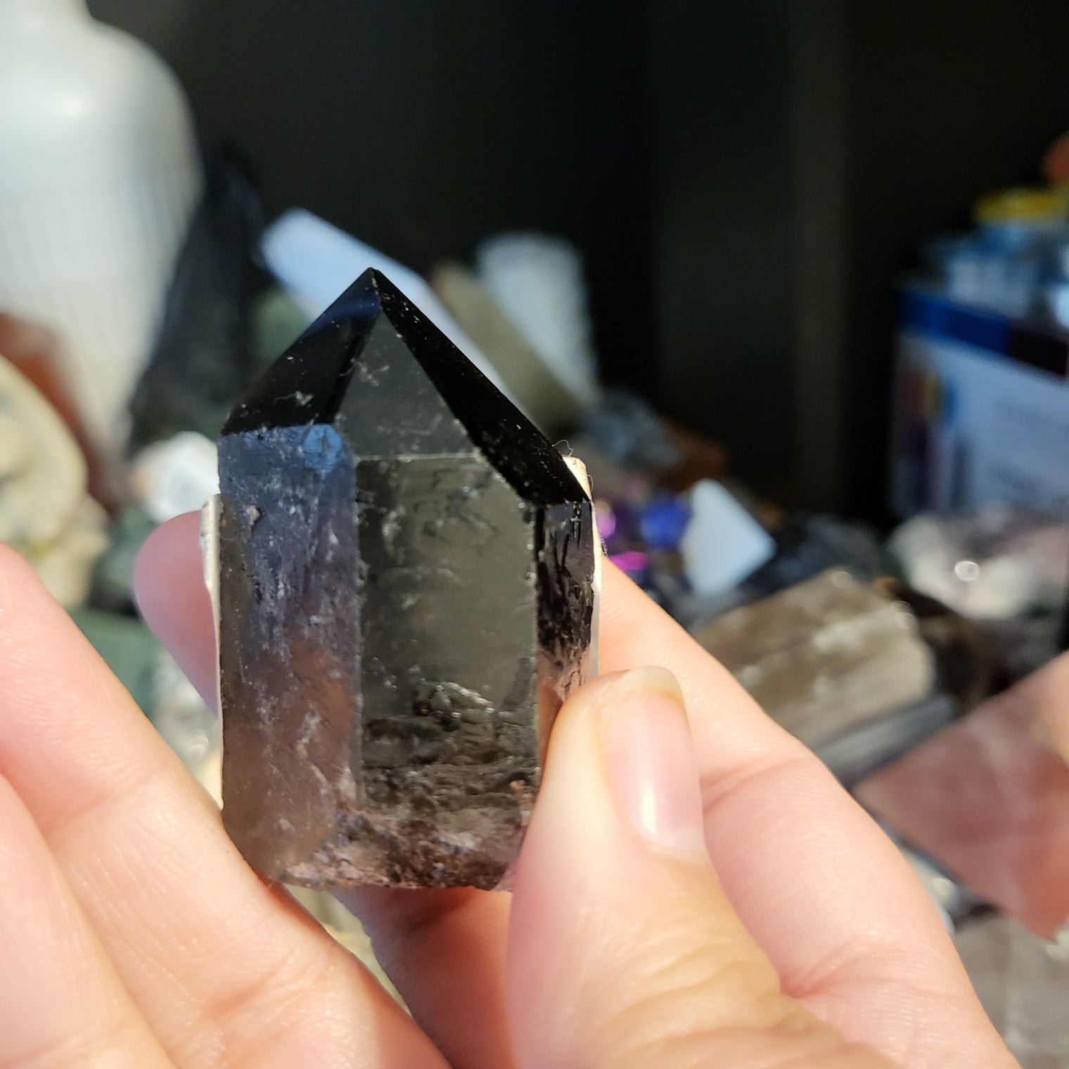 Smoky Quartz Standing Point