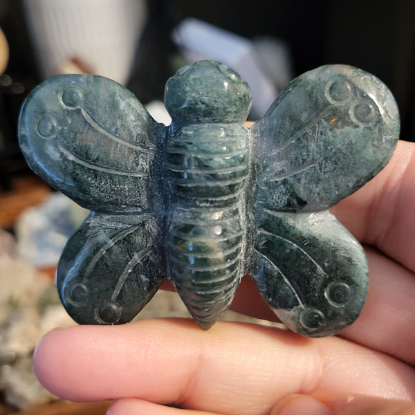 Moss Agate Bee