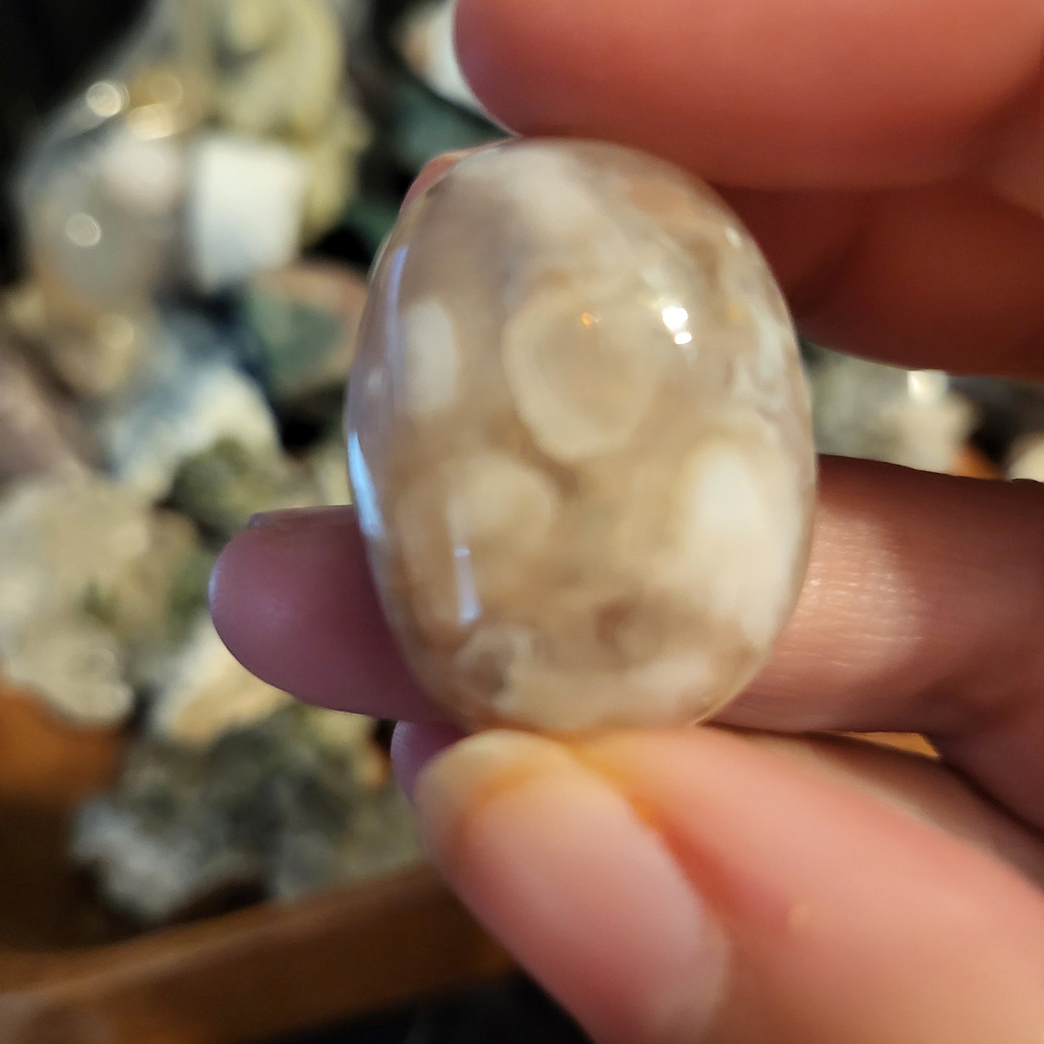 Flower Agate Tumbles