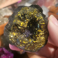 Dyed Agate Geode Pieces