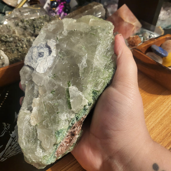 Watermelon Tourmaline in Quartz - Large piece