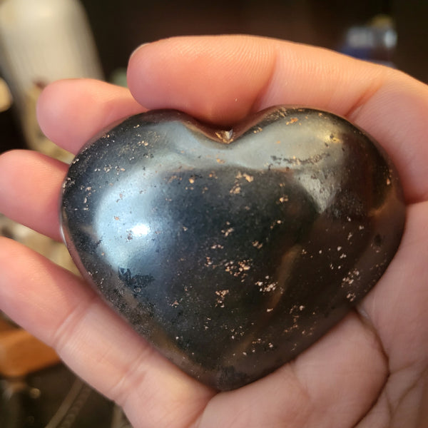 Hematite Heart