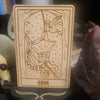 Wooden Deity Card