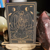 Wooden Deity Card