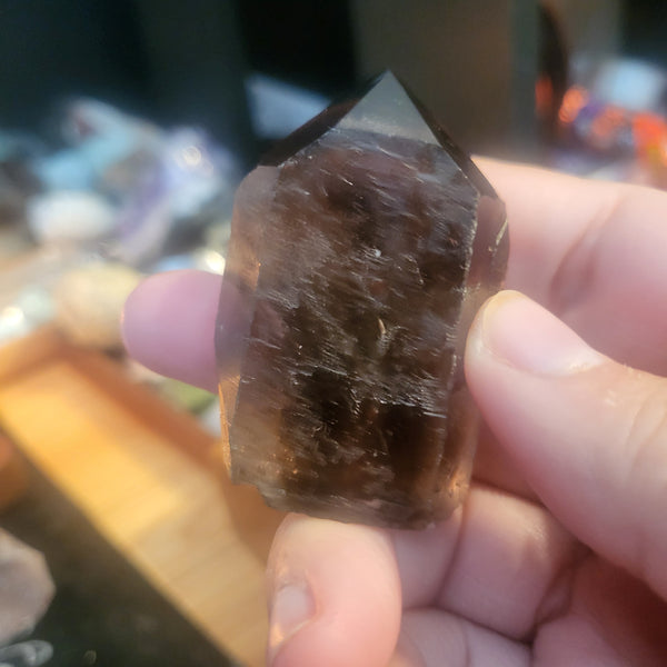 Standing Smoky Quartz Point