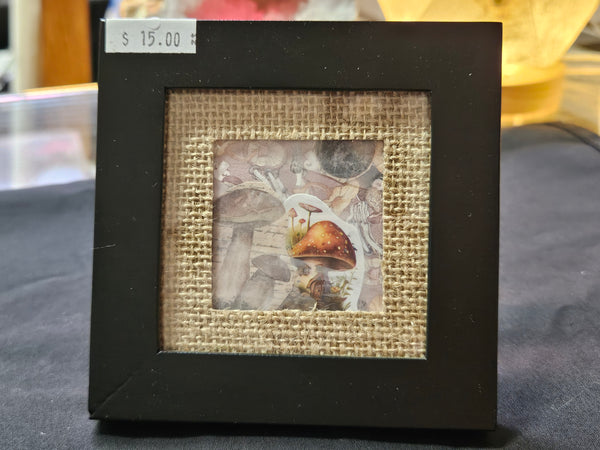 Mushroom Art frame