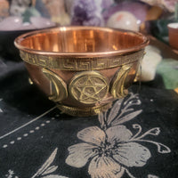 Copper Moon Offering Bowl