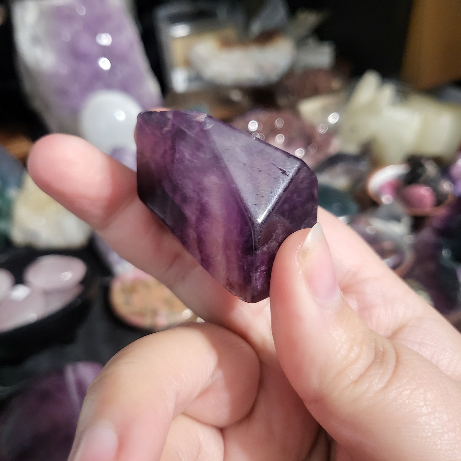 Rainbow Fluorite Freeforms