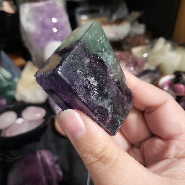 Rainbow Fluorite Freeforms