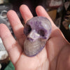 Purple Fluorite Skull