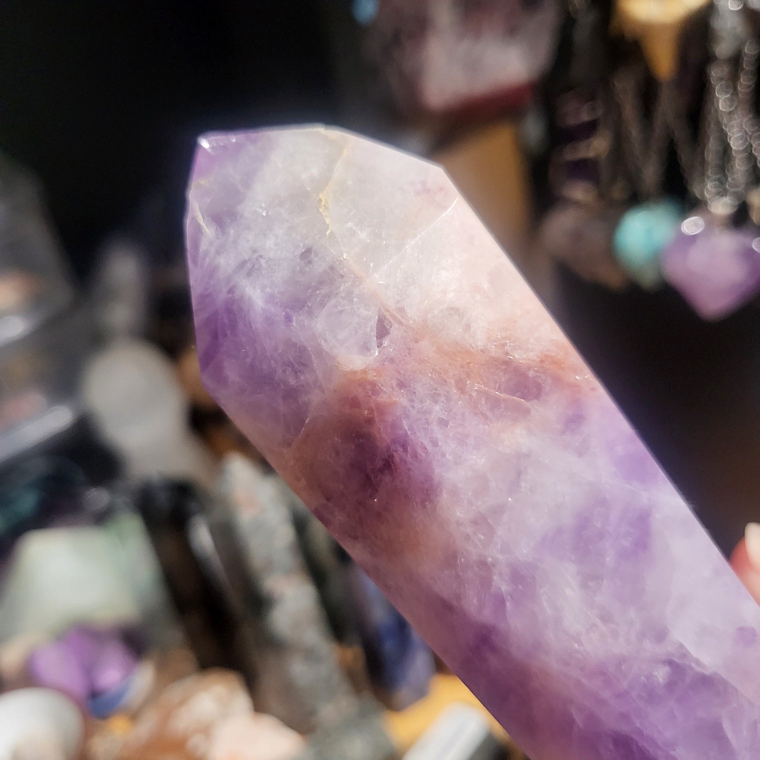 Amethyst Double Terminated Wand