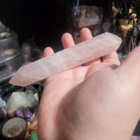 Rose Quartz Double Terminated Wand
