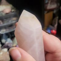 Rose Quartz Double Terminated Wand