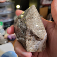 Leopardskin Jasper Tumbled Standing Point