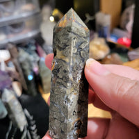 Pyrite Blossom Agate Towers