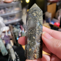 Pyrite Blossom Agate Towers
