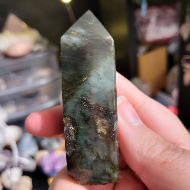 Imperfect Labradorite Tower