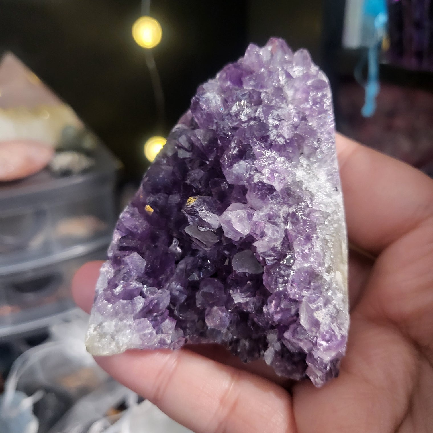 Standing Amethyst Crystal