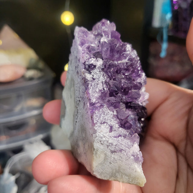 Standing Amethyst Crystal