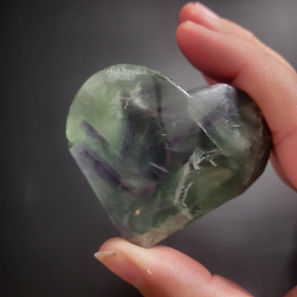 Imperfect Fluorite Hearts