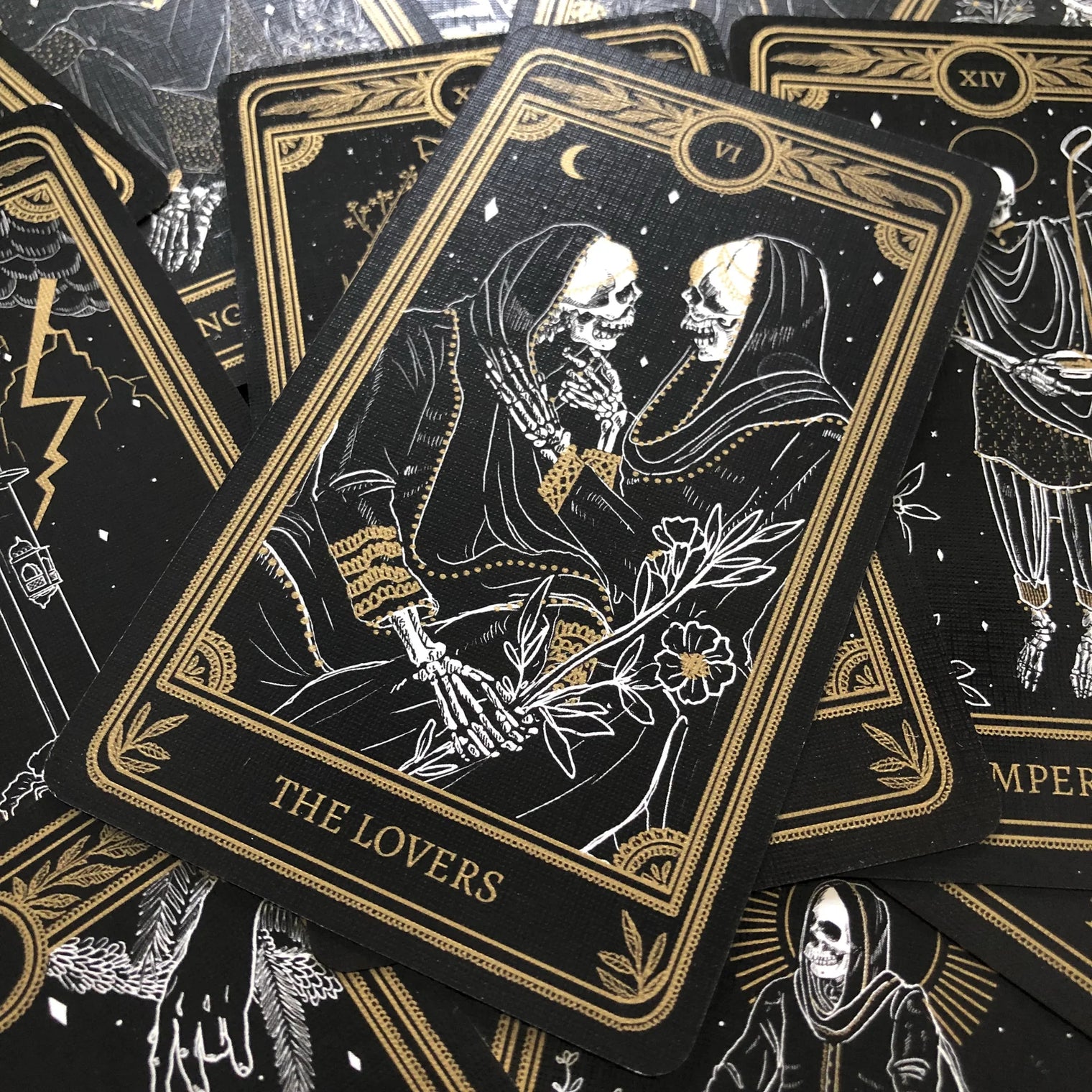 The Marigold Tarot - Gilded Gold