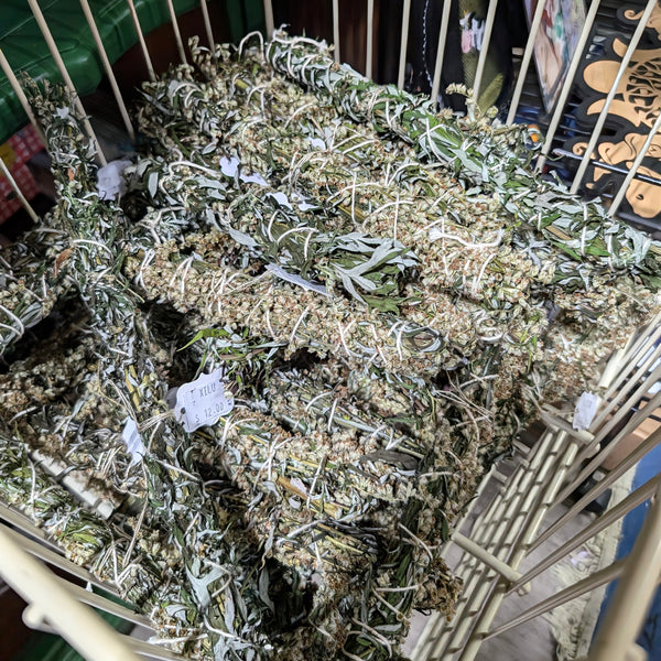 Homegrown Mugwort Bundles